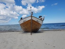 Fischerei, Stellnetzfischerei, Fischereibetrieb Kuse im Ostseebad Binz