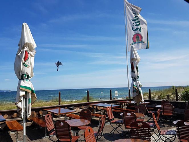 Fischereibetrieb Kuse, Fischerstube und Räucherei direkt and er Promenade von Binz.