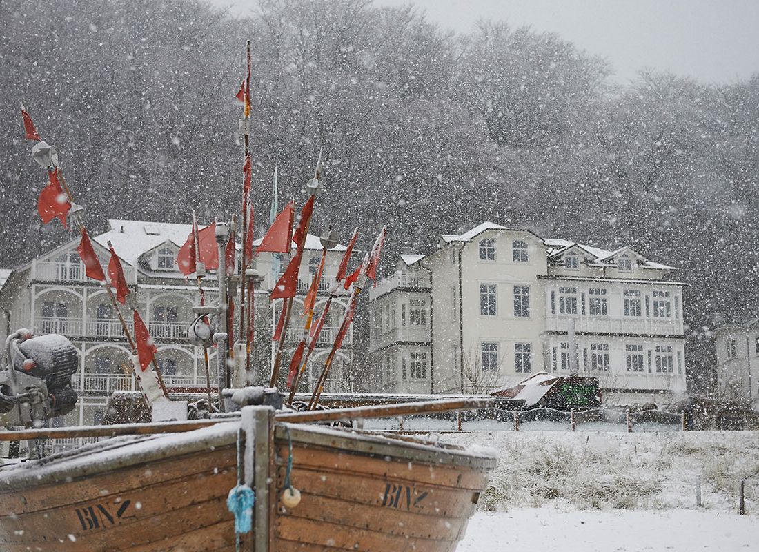 Fischerei, Stellnetzfischerei, Fischereibetrieb Kuse im Ostseebad Binz