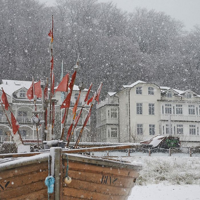 Fischerei, Stellnetzfischerei, Fischereibetrieb Kuse im Ostseebad Binz
