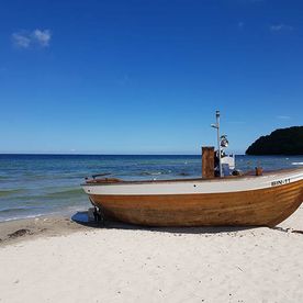 Fischerei, Stellnetzfischerei, Fischereibetrieb Kuse im Ostseebad Binz